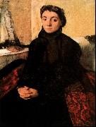 Edgar Degas Josephine Gaujelin oil painting on canvas
